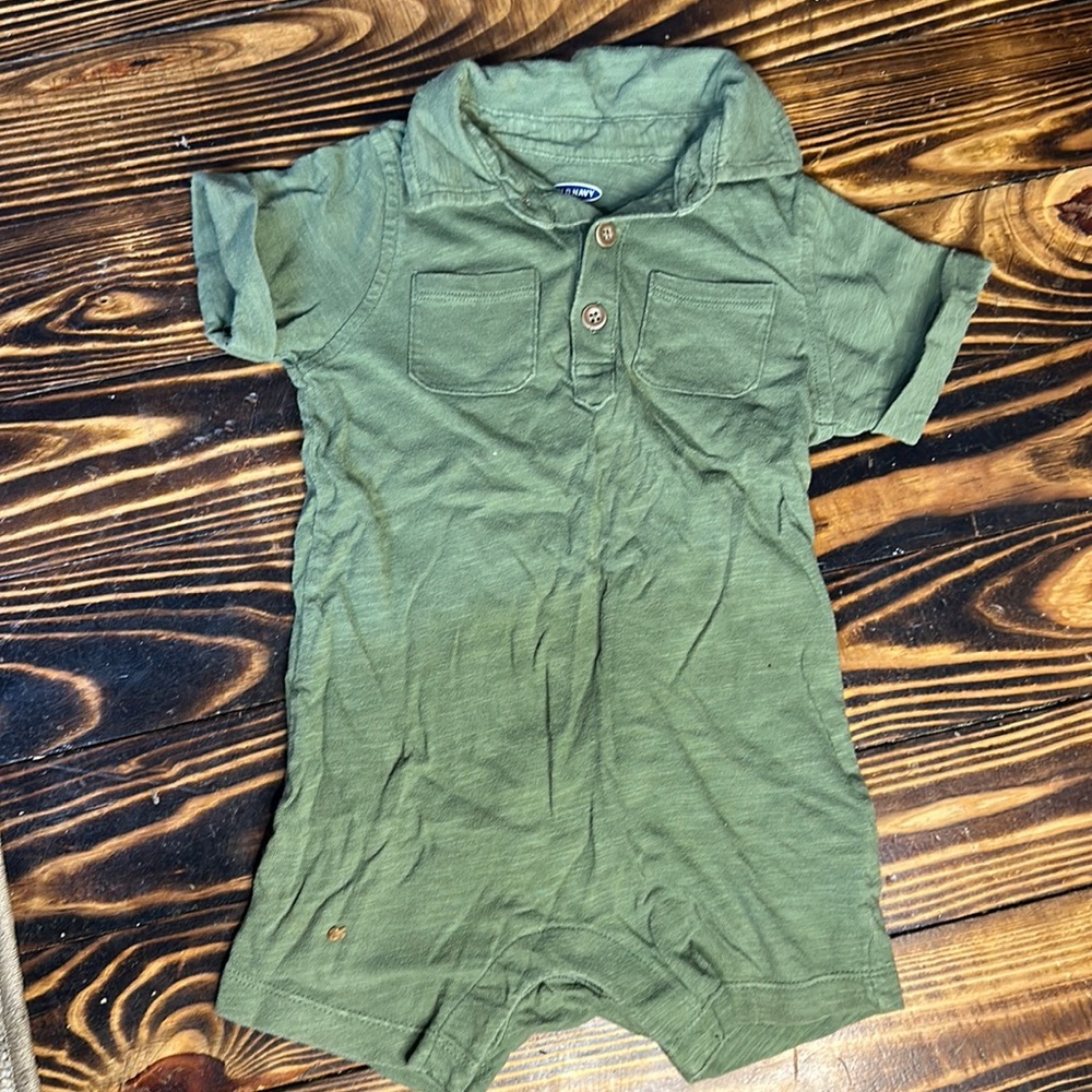 12-18 months Old Navy one piece shorts outfit